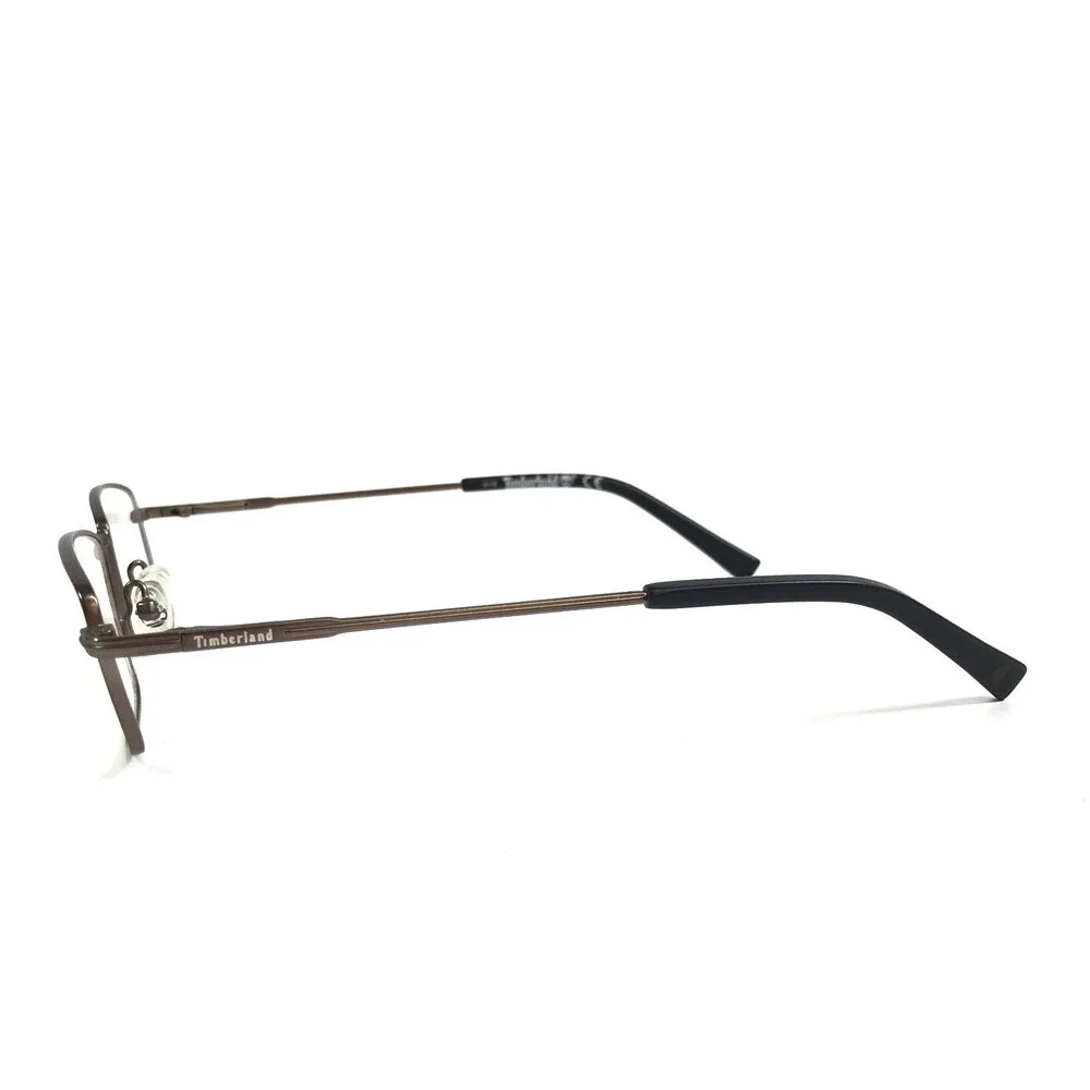 Timberland Eyeglasses Frames TB1607 009 Matte Brown Wire Rim 48-15-135